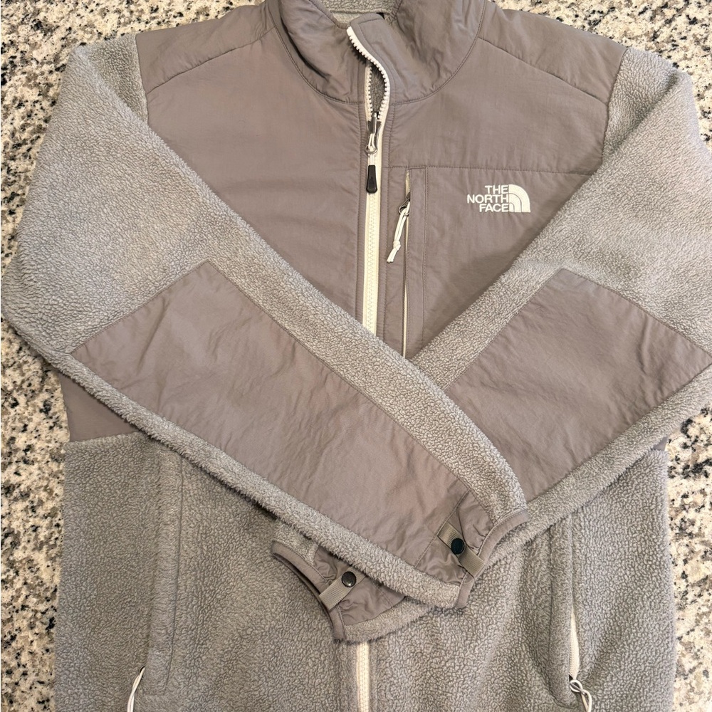 The North Face Light Gray Fleece Jacket